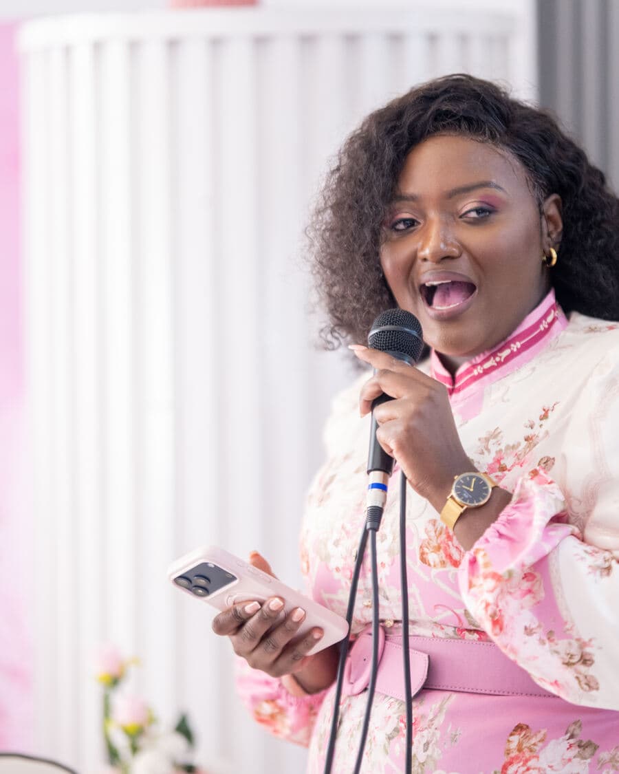 Miriro Munodawafa hosting a bridal shower