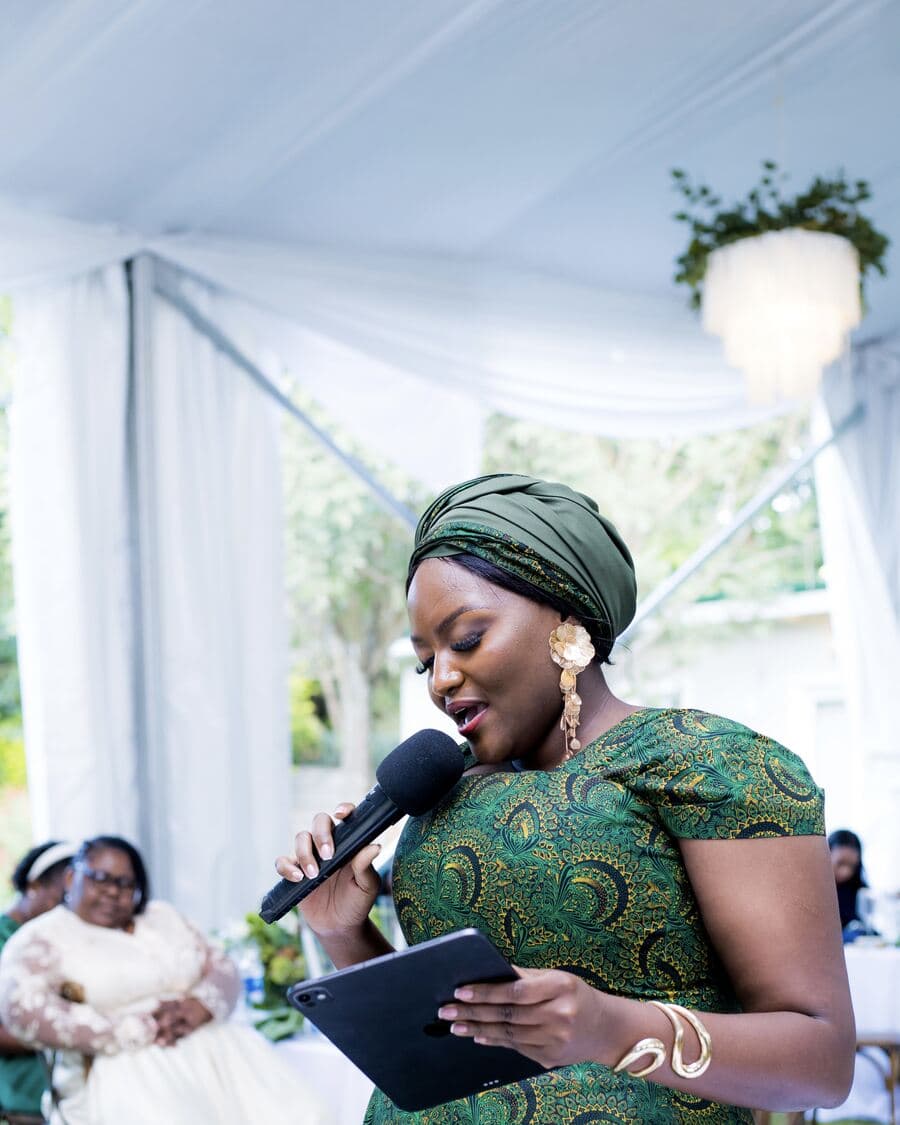 Miriro Munodawafa hosting a lobola celebration