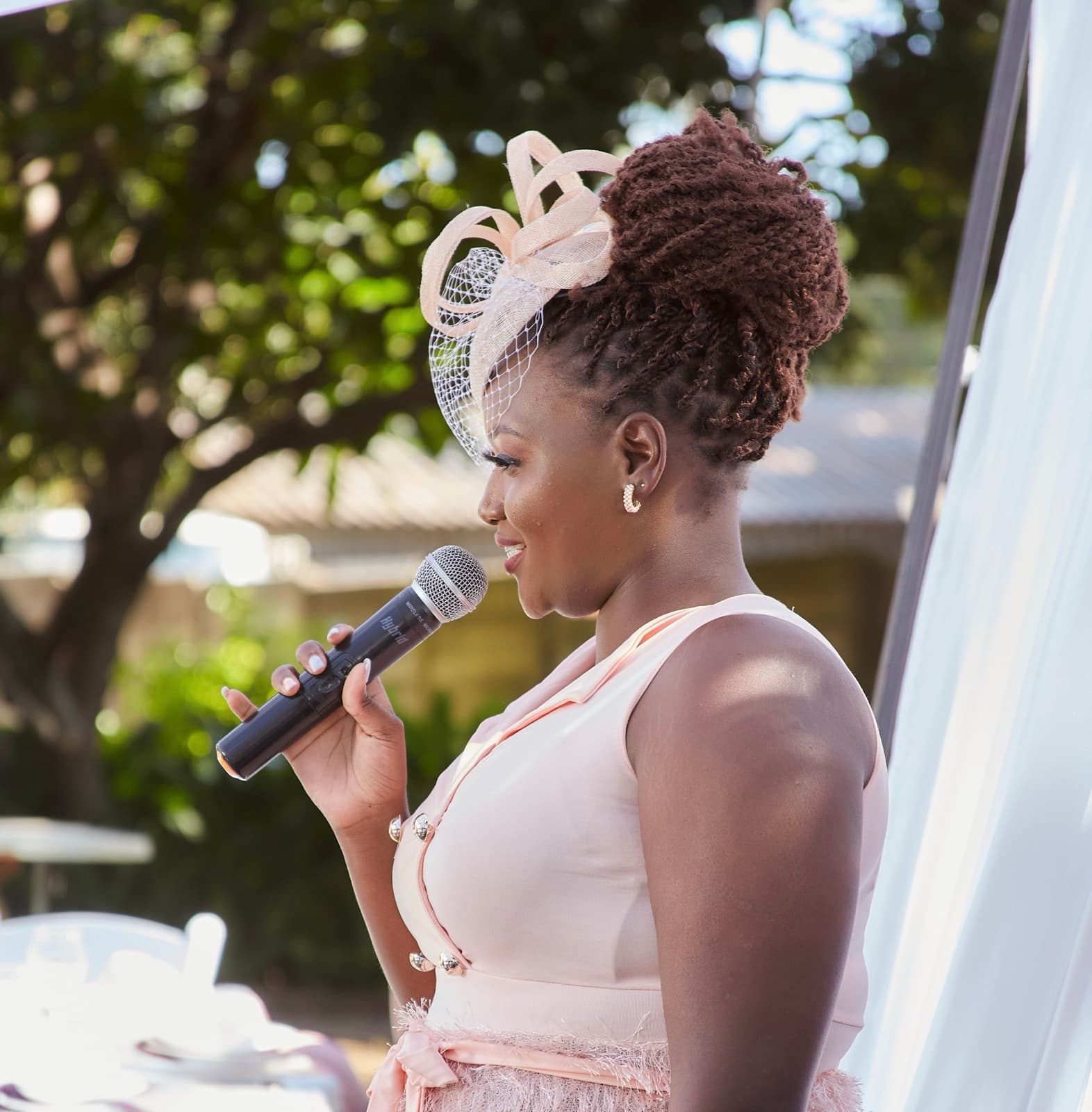 Miriro Munodawafa hosting an event